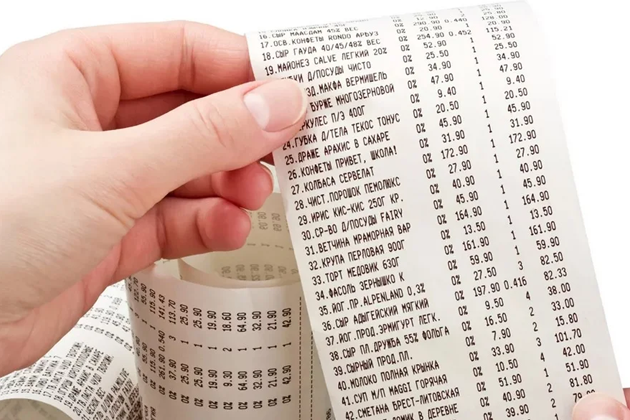 Как экономить чековую ленту на кассе