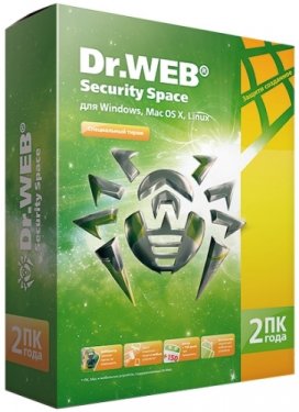 Dr.Web Security Space с Криптографом 