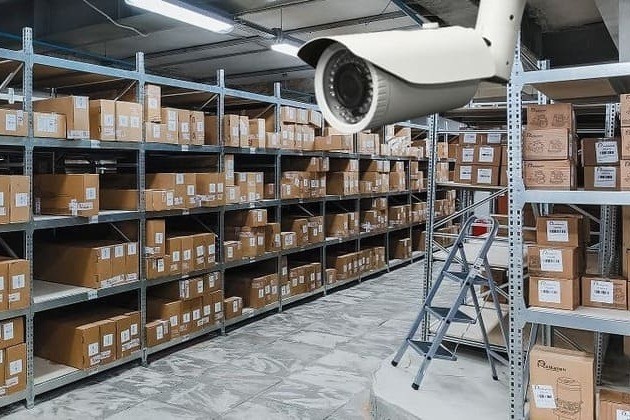 Видеонаблюдение на складе