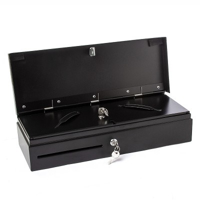 Денежный ящик Poscenter 460K, распайка Штрих, черный 